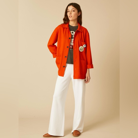 Super cute orange jacket by Leon & Harper! 🧡🍊 - Picture 1 of 10